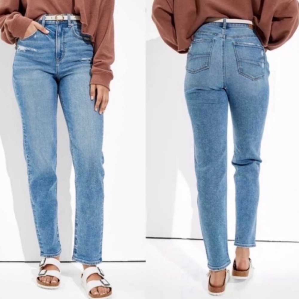 American Eagle AEO Relaxed Fit Mom Denim Jean